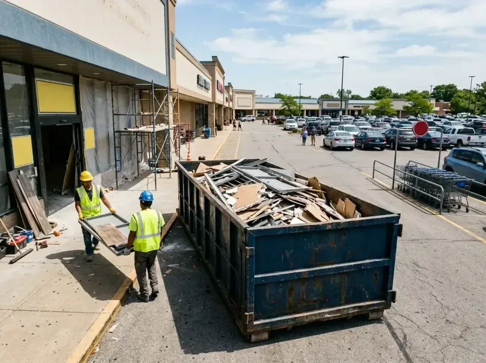 retail-store-renovation-debris-003 — frequently asked questions, Roll-off Dumpster Rentals in Chesterland, OH